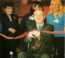 Chairman Ray Birch opening out of school club